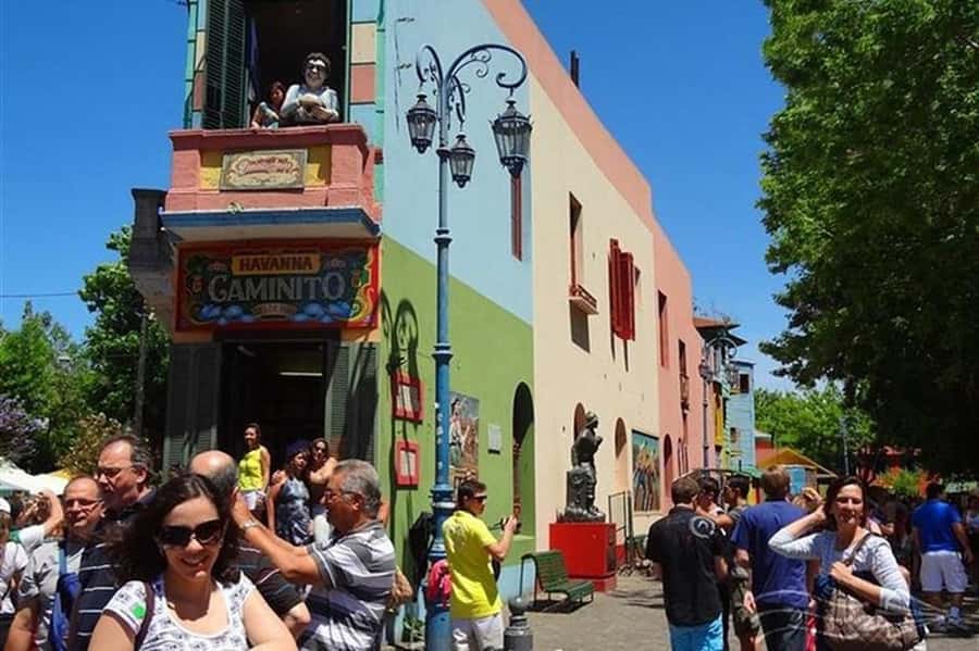 5hs Small Group City Tour of Buenos Aires with Street Food - La Boca, color, and the street food stop
