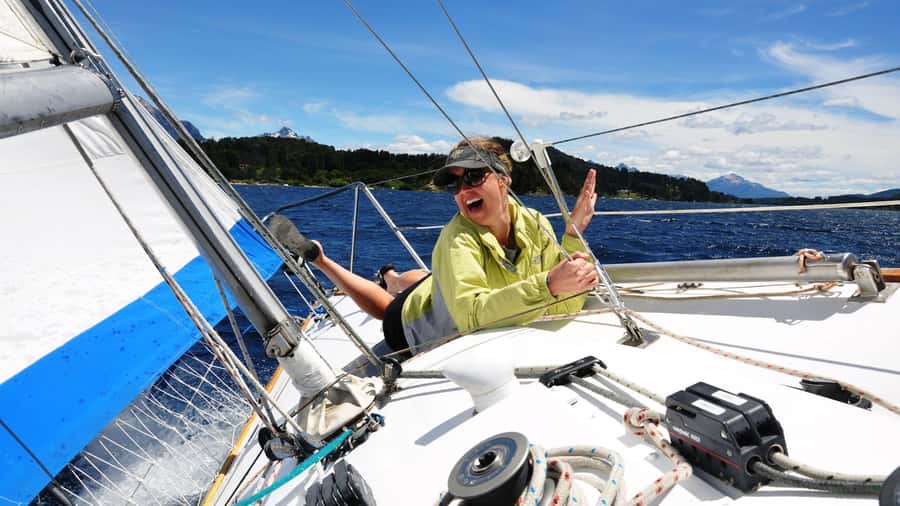 Bariloche: Sailing tour on Nahuel Huapi Lake - The weather-dependent run toward Neuquén