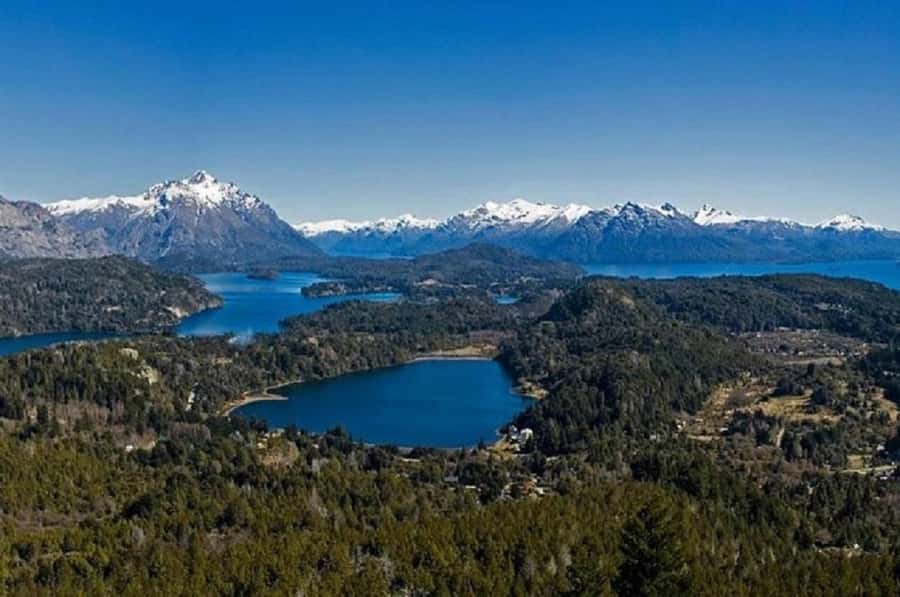 Bariloche "Small Circuit" with Chairlift Campanario Hill - Playa Bonita and the first view of Isla Huemul