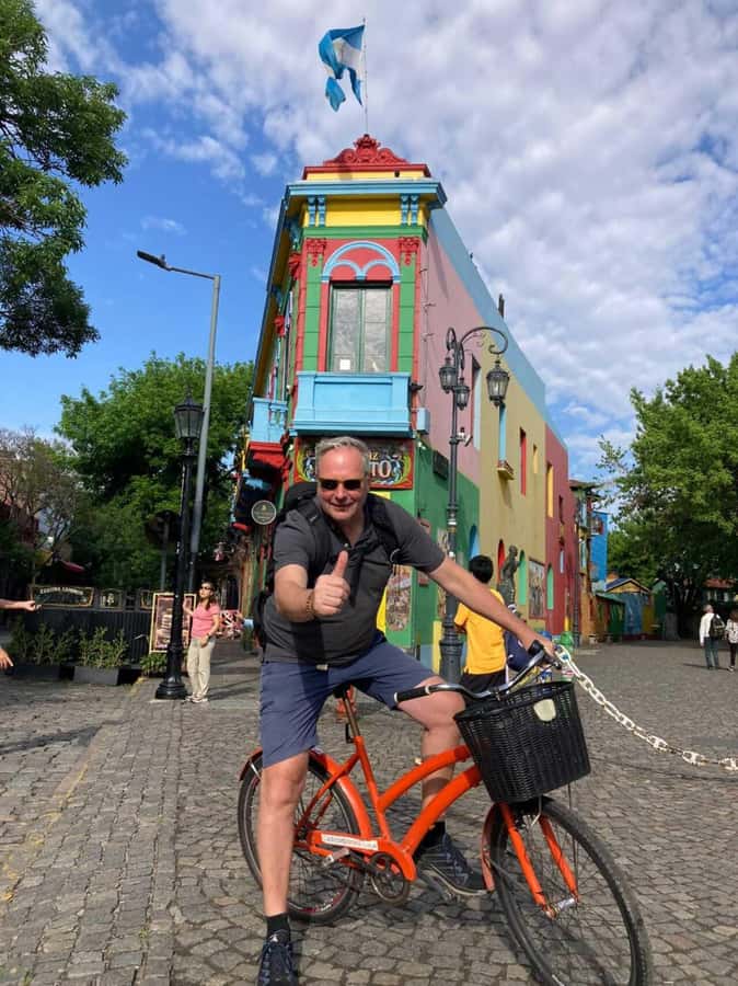 Bike Tour: Buenos Aires to the South (E-Bike) - Caminito brings color and character