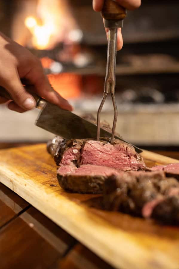 Buenos Aires: Authentic Argentine Asado BBQ with Live Music - Vegetables, salad, and the long-cooked meats
