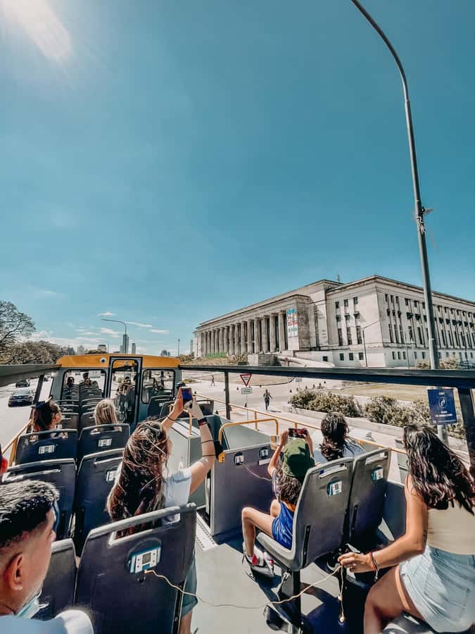 Buenos Aires Hop-On Hop-Off Bus and Exclusive Benefits - La Boca and Caminito: color, art, and a useful stop
