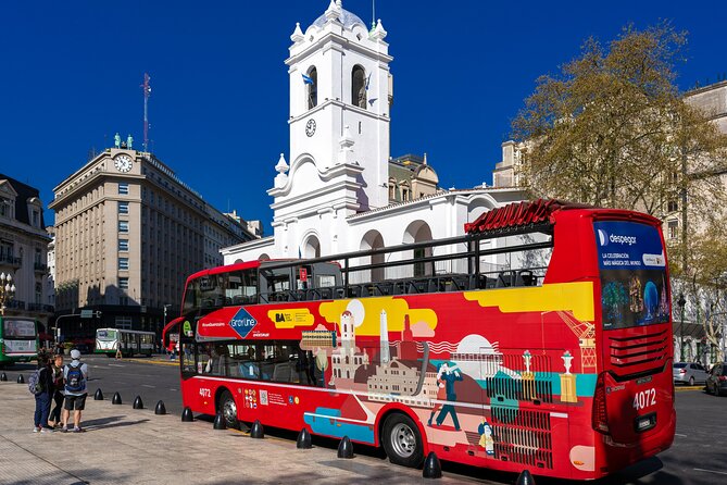 Buenos Aires Hop-On Hop-Off Bus, Free Walking Tours & Discounts - San Telmo, Usina del Arte, and the Boca football district