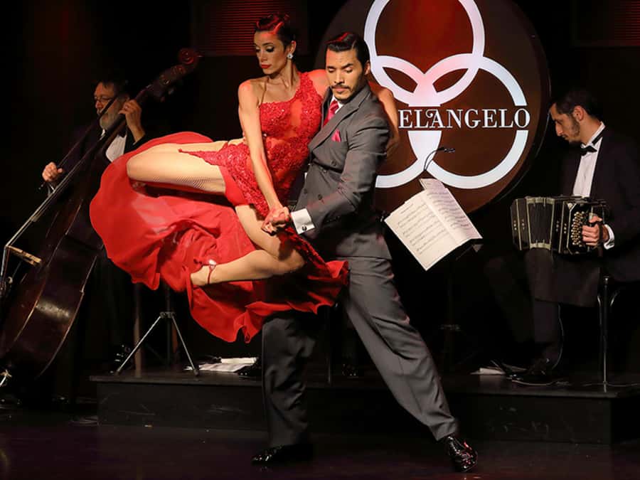 Buenos Aires: Live Michelangelo Tango & Folklore Show Ticket - The Michelangelo room and its San Telmo setting
