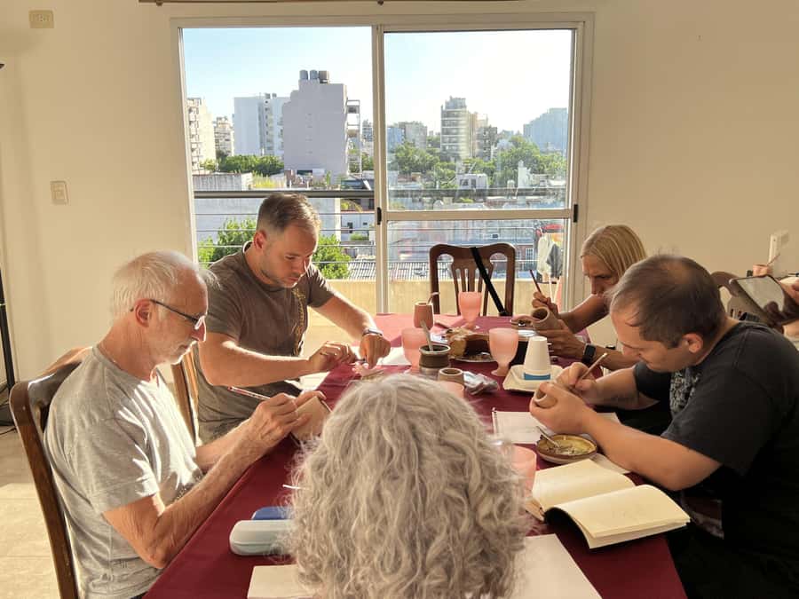 Buenos Aires: Mate & paint experience with pastry tasting - Learning what mate means in Argentina