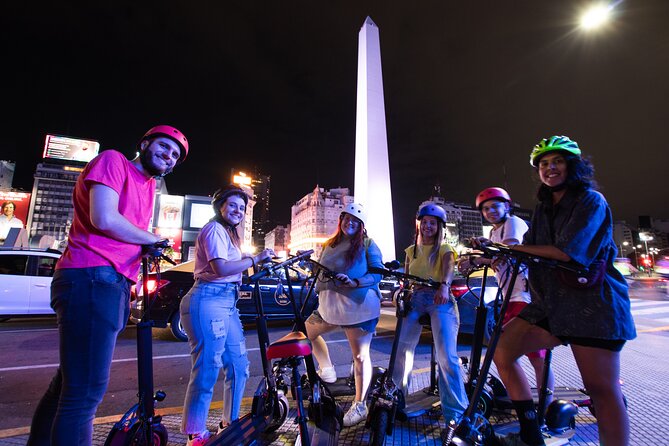 Buenos Aires Night Tour on Electric Scooter - What the $44 price really covers