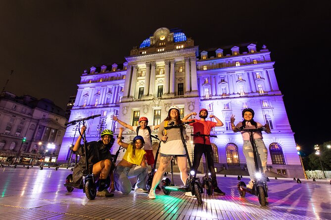 Buenos Aires Night Tour on Electric Scooter - Starting at Plaza San Martín and Torre Monumental
