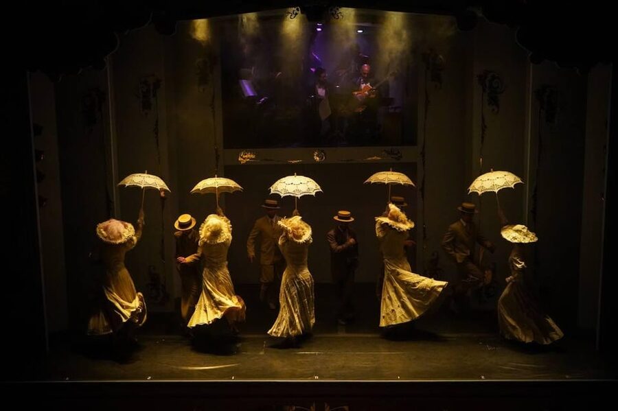 Café de los Angelitos - Traditional Night in Buenos Aires - A polished café setting, not a casual bar stop