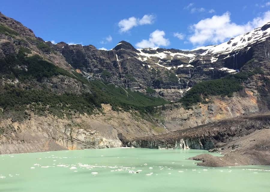 Cerro Tronador - The Black Glacier at Mount Tronador