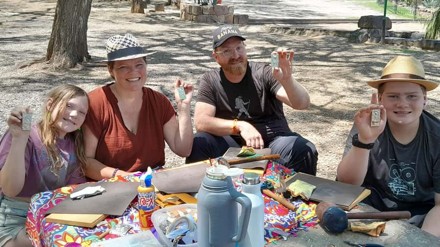 City of Salta: Alpaca and leather handicraft workshop in the open air! - Mate, Conversation, and a Local Habit