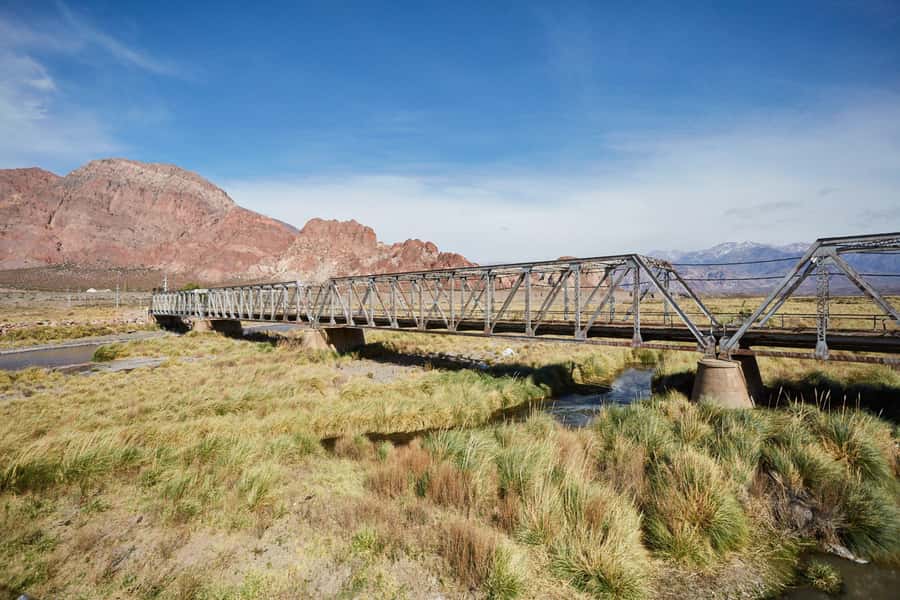 Classic Aconcagua Day Tour - Potrerillos Dam and the first Andes photographs