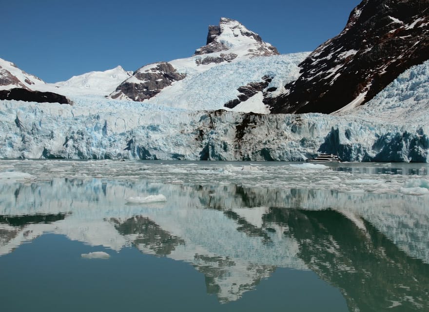 El Calafate: Spegazzini and Upsala Glaciers Boat Tour - The distant view of Upsala Glacier