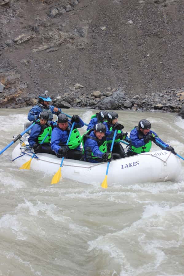 El Chalten: Rio de las Vueltas and Patagonia Rafting - Ten kilometers through a natural canyon