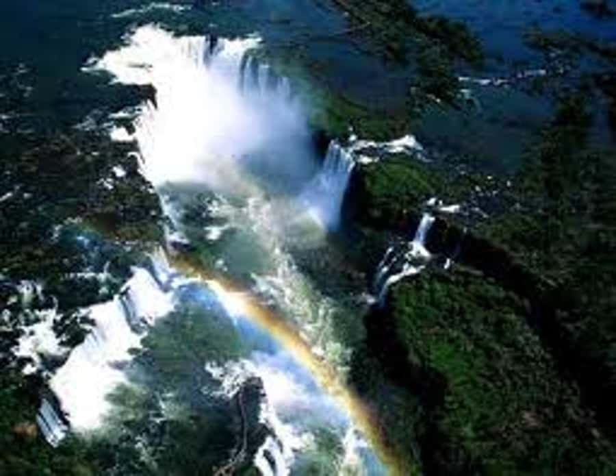 From Argentina: Iguazu Falls Brazil Side & Itaipu Dam - The panoramic lift and return from the park