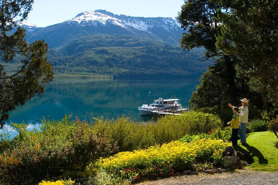 From Bariloche: Victoria Island & the Arrayanes Forest Tour - The first hour across Lake Nahuel Huapi