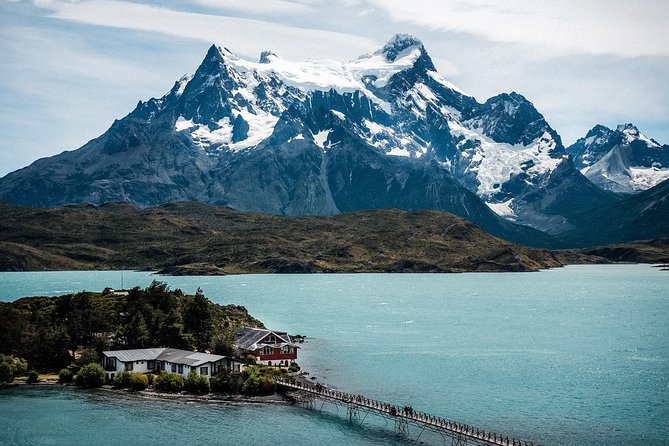 From El Calafate: Full-Day Tour to Torres del Paine - Paine Cascade and the park entrance