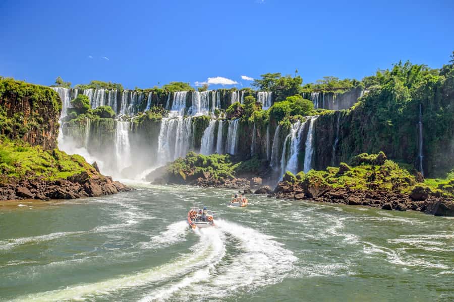 From Foz do Iguaçu: Argentinian Iguazu Falls with Boat Ride - Walking through Iguazu National Park