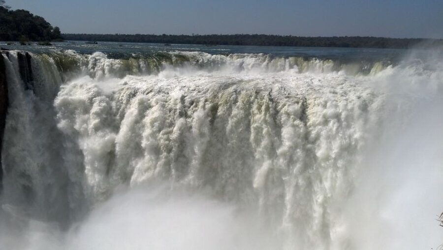 From Foz do Iguaçu: Iguazú Falls Boat Ride Argentina - The Upper Circuit and the Argentine jungle