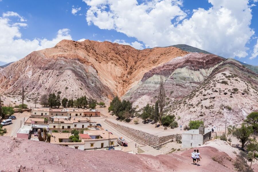 From Jujuy: Salinas Grandes, Purmamarca & Los Colorados Hike - Returning to Purmamarca for lunch