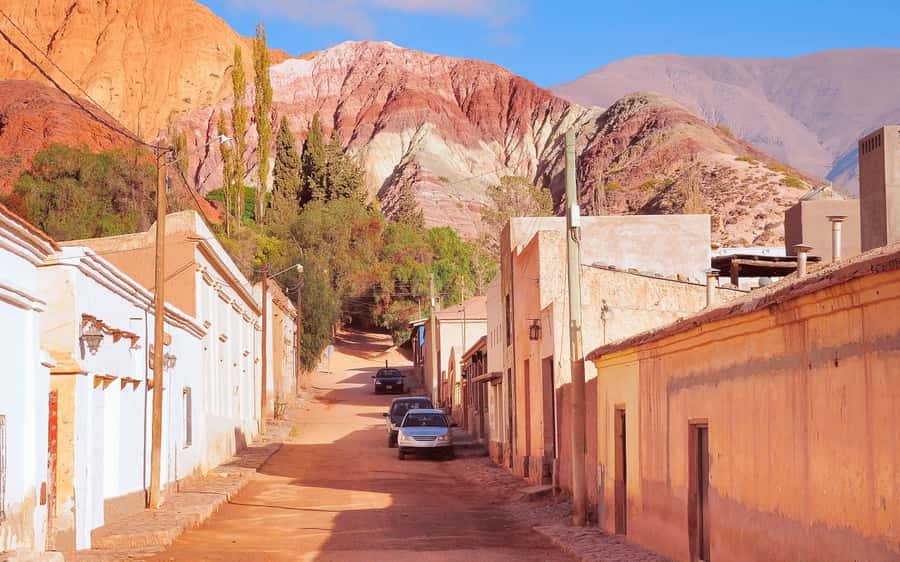 From Jujuy: Salinas Grandes with Purmamarca - Leaving Jujuy through the Humahuaca Gorge