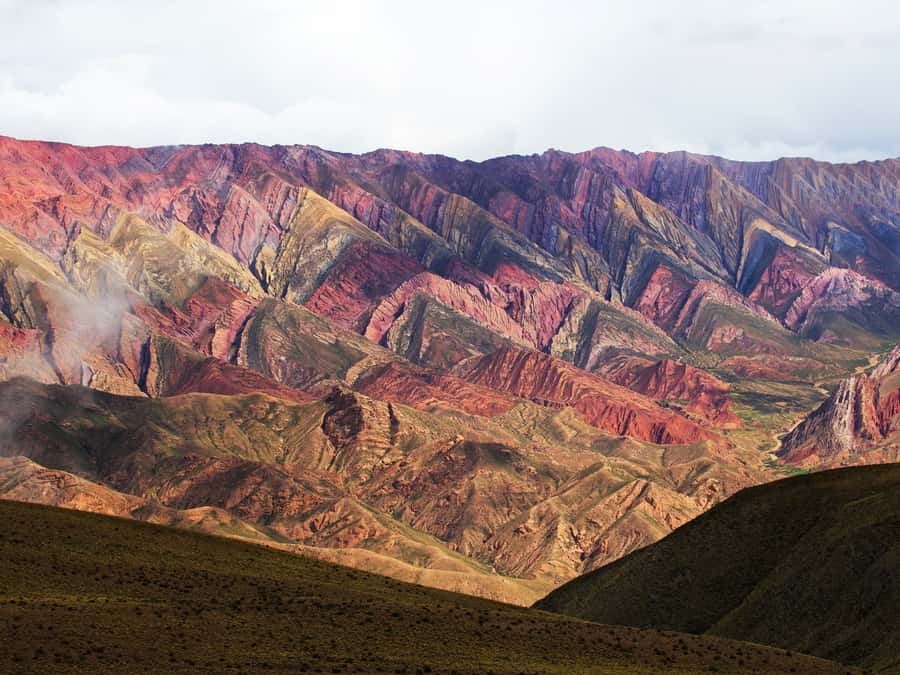 From Jujuy: Serranías de Hornocal with Quebrada de Humahuaca - Why Hornocal is the main event