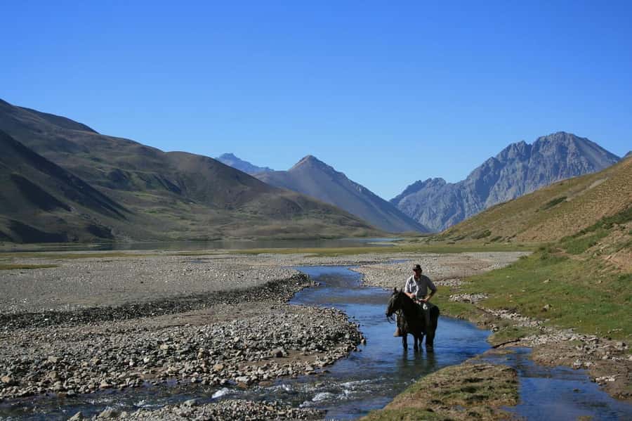 From Mendoza: Sunset Horseback Ride and Asado in the Andes - Meeting the horses at the ranch