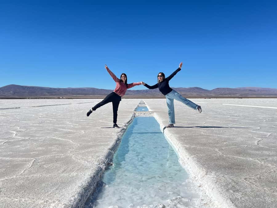 From Salta: Great Salt Flats Day Tour - San Antonio de los Cobres at mountain altitude