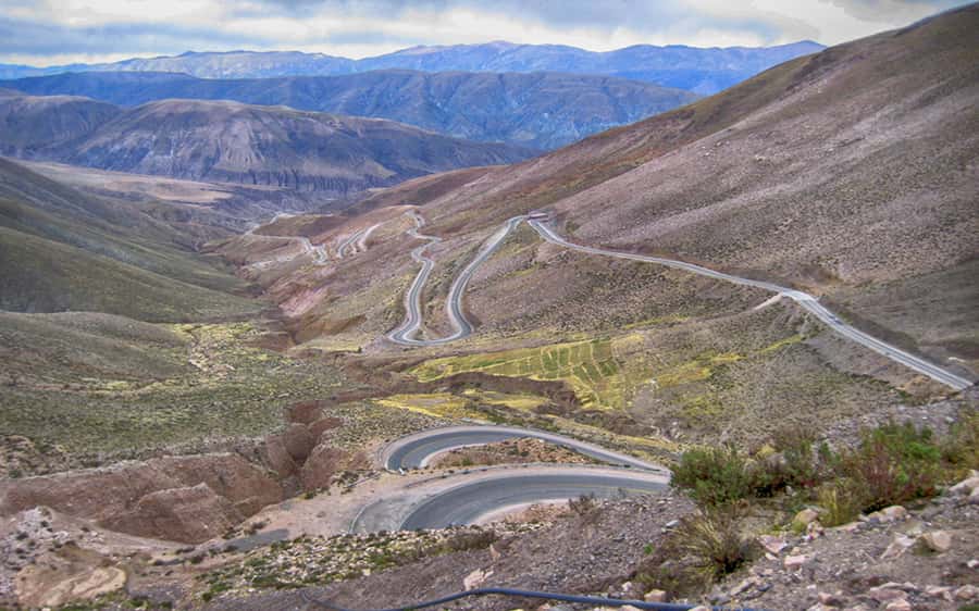 From Salta: Salinas Grandes, Purmamarca and Cuesta de Lipán - Climbing the Cuesta de Lipán