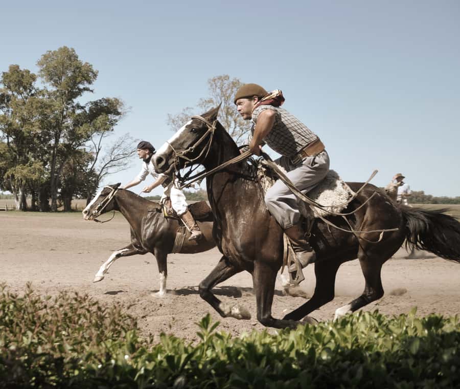 Full-Day at Santa Susana Ranch with BBQ, Drinks and Show - A welcome of empanadas, wine, and ranch hospitality
