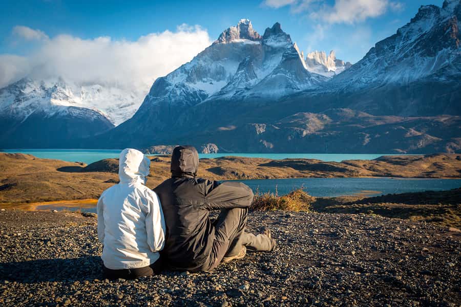 Full-day excursion to Torres del Paine National Park - Lake Sarmiento and the first mountain views