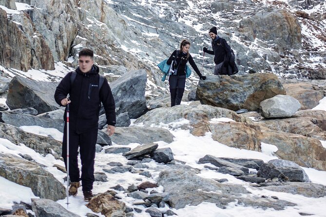 Full Day Reduced Tour to the Ojo del Albino Glacier in Argentina - The steep climb toward Ojo del Albino Glacier