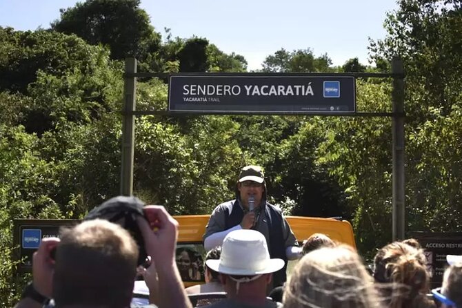 Full Day tour Argentinean Iguazú Falls with Jungle Adventure - Gran Aventura: 4x4 tracks, stairs, and river rapids