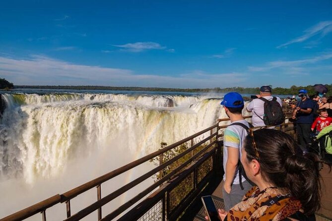 Full Day tour Argentinean Iguazú Falls with Jungle Adventure - Upper Circuit: wide views over 1,750 meters