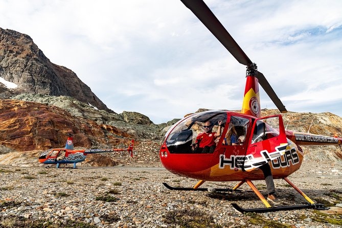 Helicopter Overflight - Landing in the Cordillera - A30 - The Beagle Channel from the air