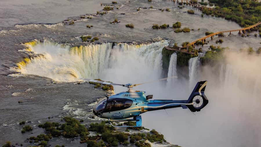 Helicopter Ride Over the Iguazu Falls - Admission Ticket - Photography from above: wide views, limited time