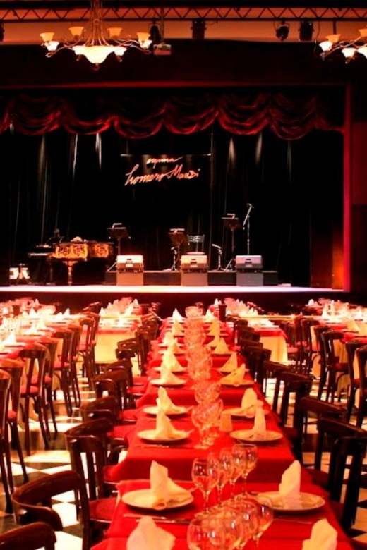 Homero Manzi: OnlyTango Show - Food and Argentine wine at the table