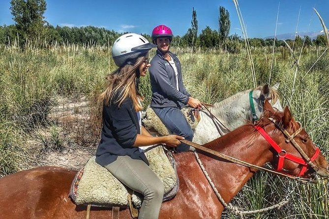 Horseback ride through vineyards followed by gourmet lunch - The Mendoza River and the agricultural side of Maipu