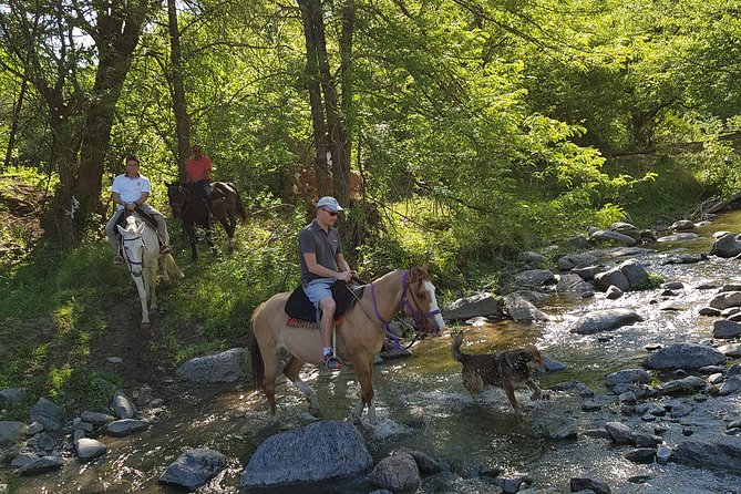 Horseback riding through the Sierras - Old Adobe, Stone Corrals, and Comechingones Mortars