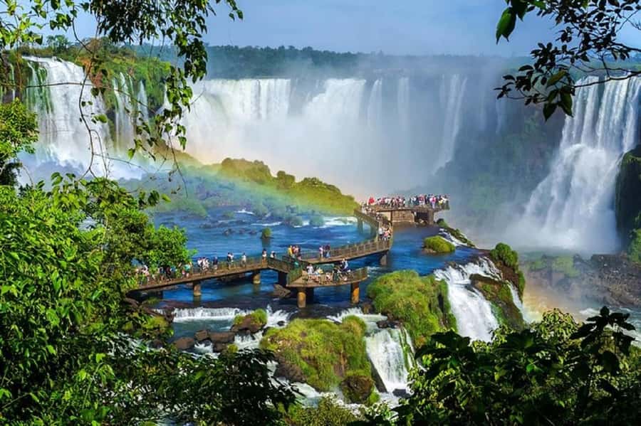 Iguazu Falls Argentinas Tour and Great Adventure Boat Tour - Three circuits, three very different views