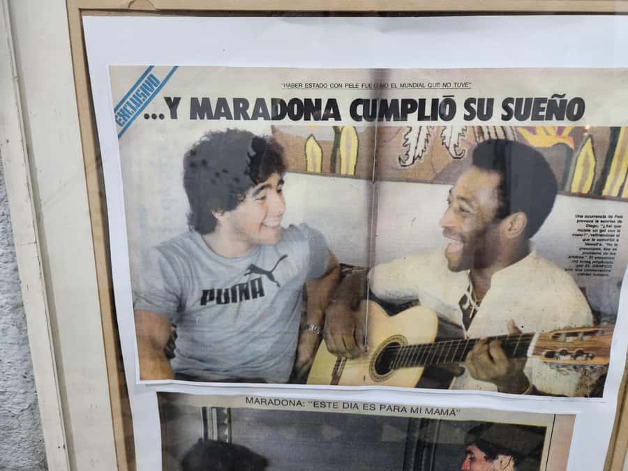 Maradona Tour: Murals, Chapel, Stadium, Museum, Casa D10S - The chapel and the public face of Maradona