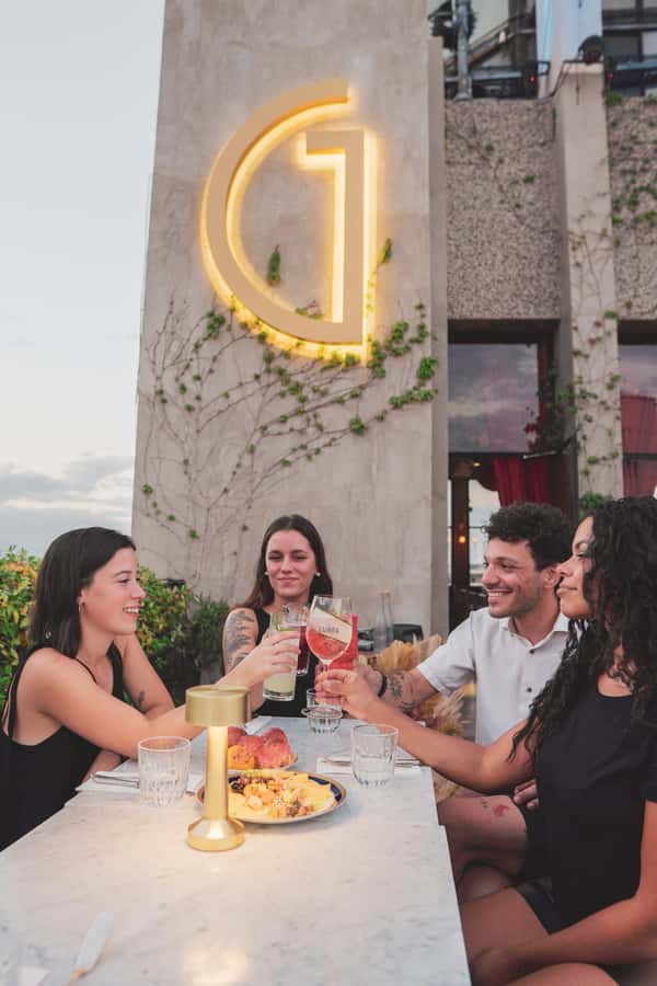 Mendoza Food Safari - 4 Top Restaurants in One Night - Starting above the city at Gómez Rooftop