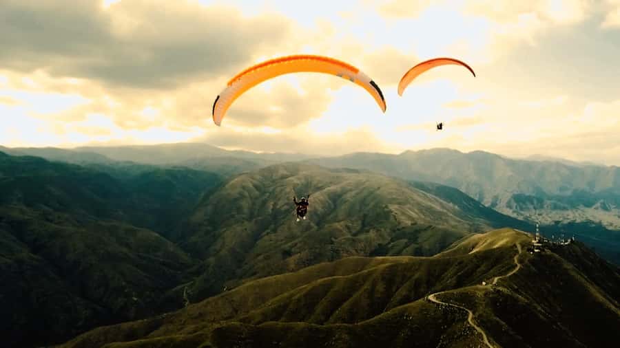 Mendoza: Paragliding Tandem Flight with Instructor - Photos, video, and the value of hands-free memories