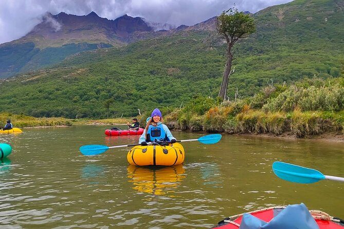 Packrafting experience along the Olivia River - Mariposa Lagoon is the turning point