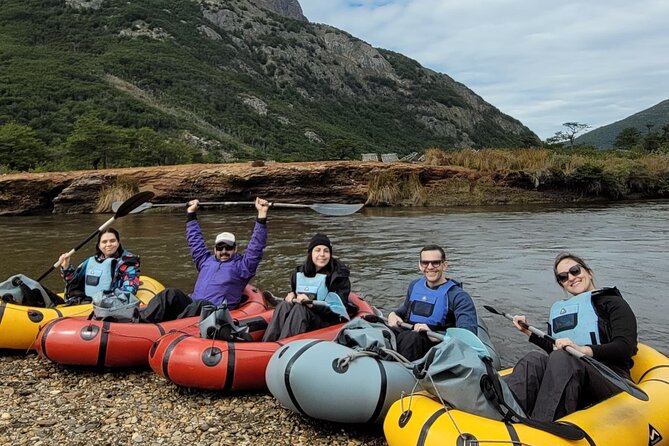 Packrafting experience along the Olivia River - The second route follows native forest