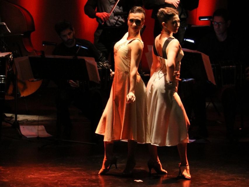 Piazzolla Tango: Only Show + Beverages - Private Transport for Palermo and Downtown