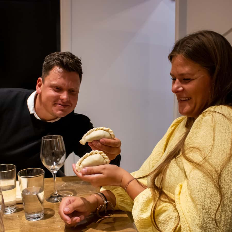 Premium Empanadas Cooking Class & Wine Tasting Experience - Making Argentine empanadas from an authentic recipe