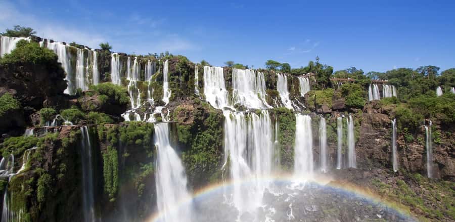 Puerto Iguazu: Iguazu Falls Argentinian Side Full-Day Tour - The ecological train and the Superior Circuit