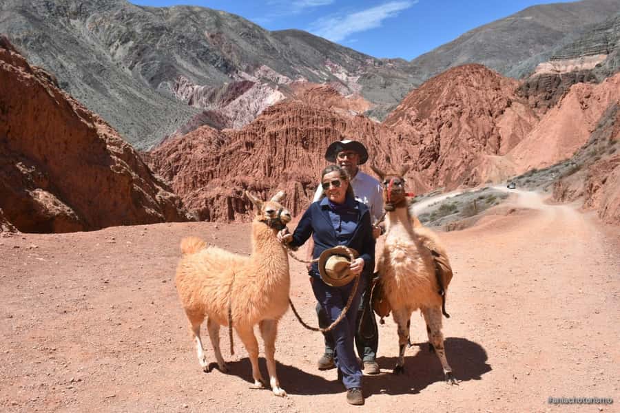 Purmamarca: Hiking with Llamas through multicolored mountains - What the two-hour schedule feels like