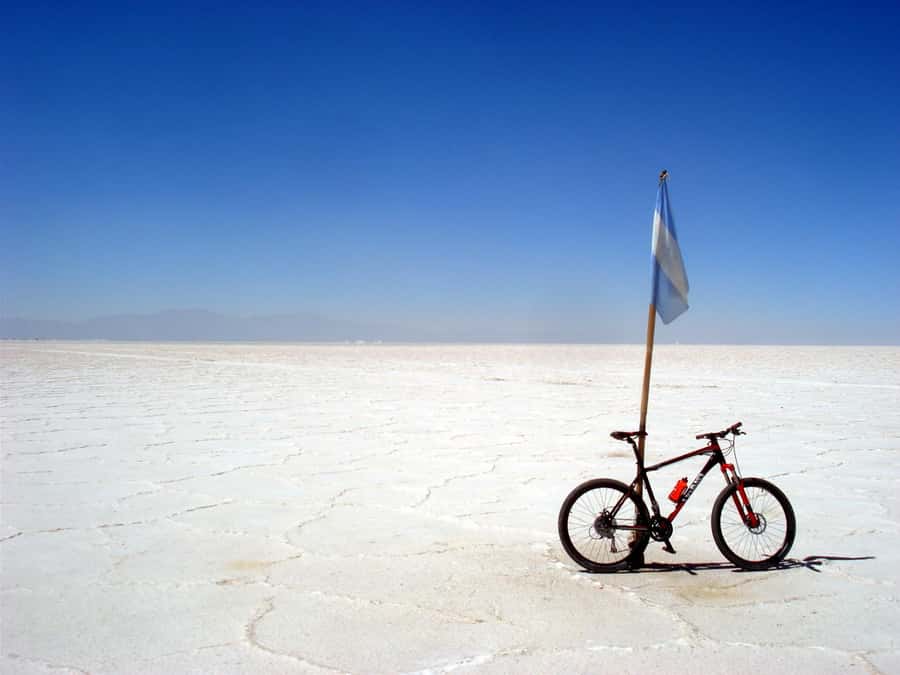 Salinas grandes by bike with lunch - Arriving at Salinas Grandes by car