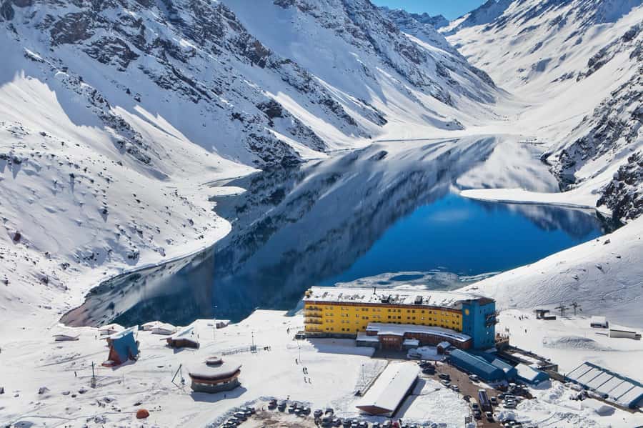 Santiago: Portillo, Inca Lagoon with Optional Aconcagua Park - Tunnels, railway remains, and Rio Blanco